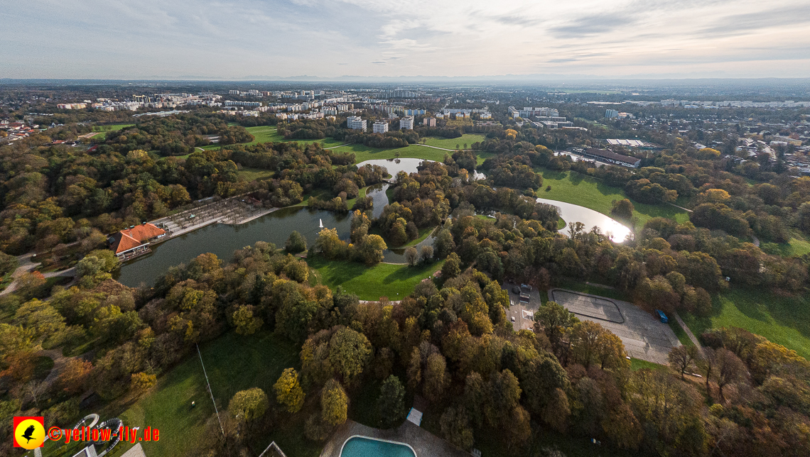 03.11.2022 -  Ostparksee mit Umgebung in Neuperlach